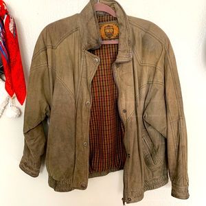 Vintage leather jacket